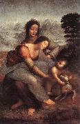 LEONARDO da Vinci The Virgin and Child with St Anne Germany oil painting artist